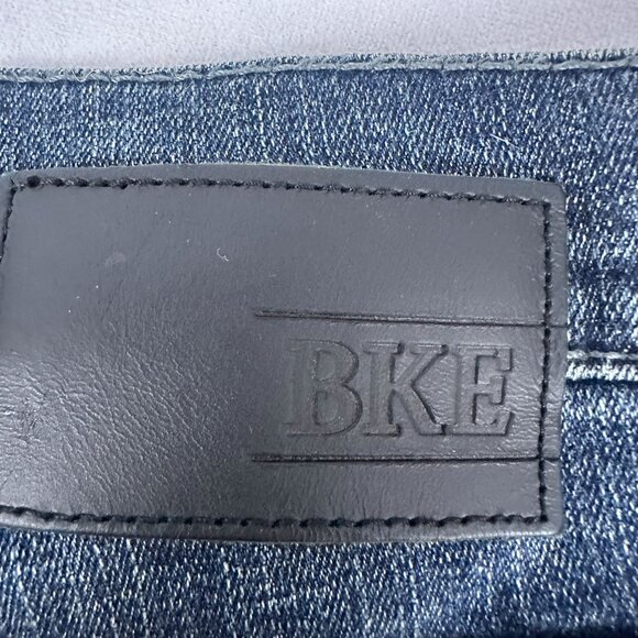 BKE Jake Straight Leg Denim Jeans Womens Size 32R Medium Wash Blue Classic Fit - Picture 6 of 10